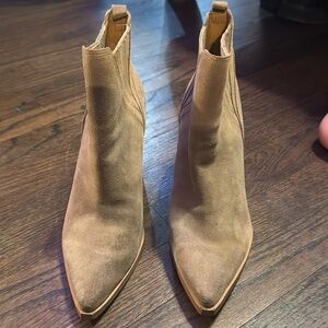 8.5M Gray Women’s Marc Fisher Suede Short Boots